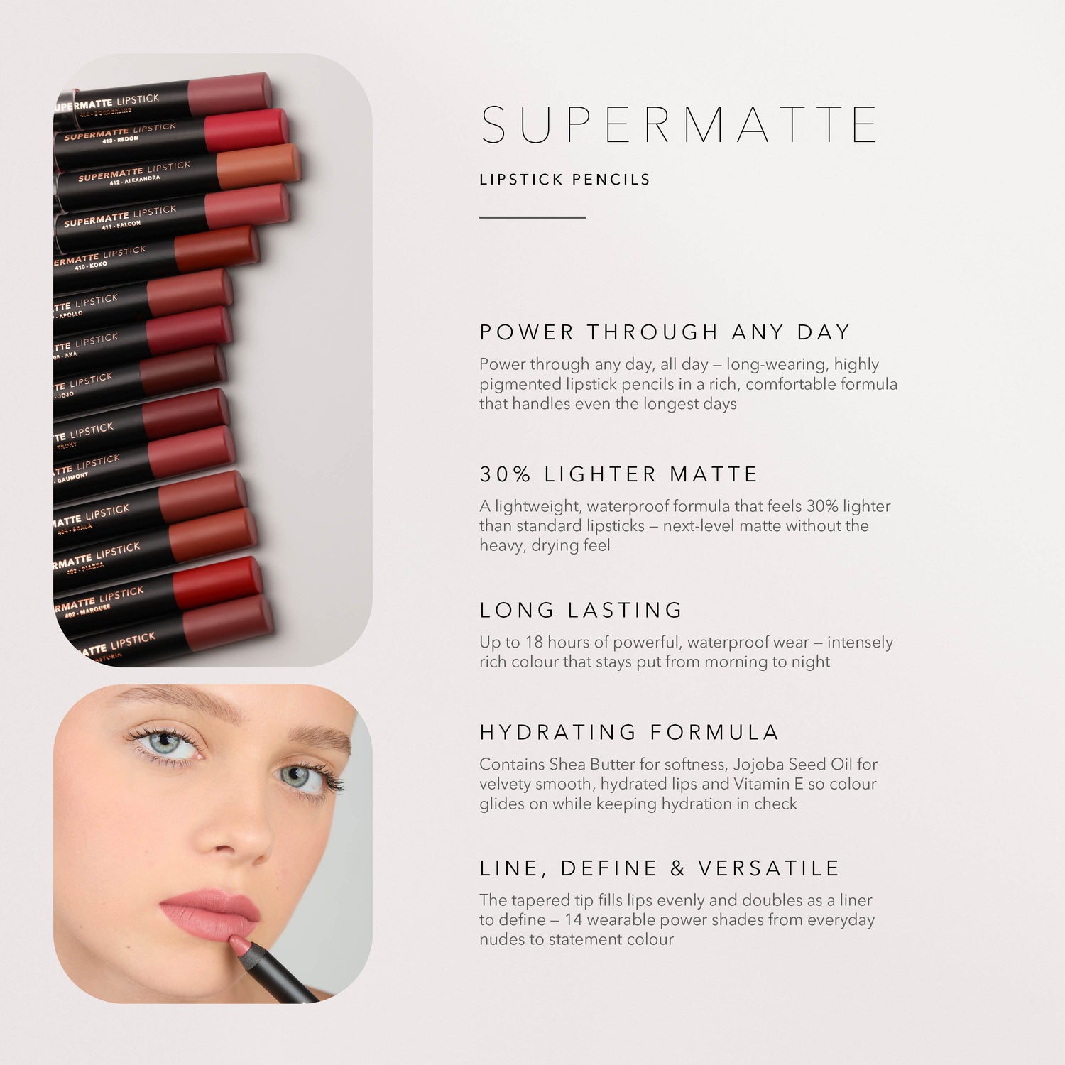 Supermatte Lipstick 412 - Alexandra