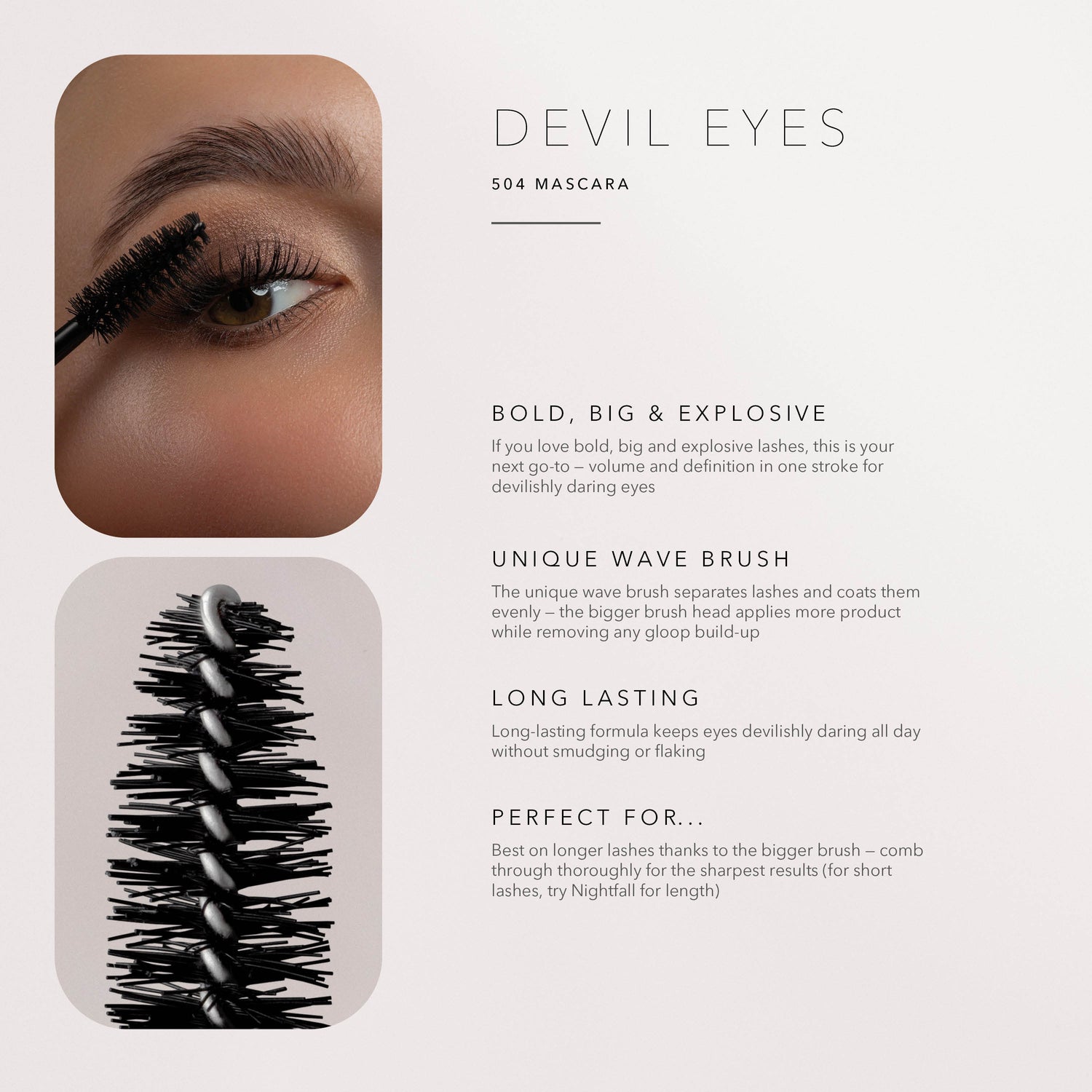 Devil Eyes Mascara - 504