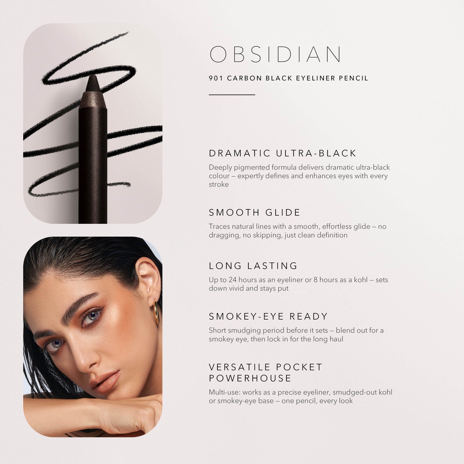 Obsidian Black Eyeliner - 901