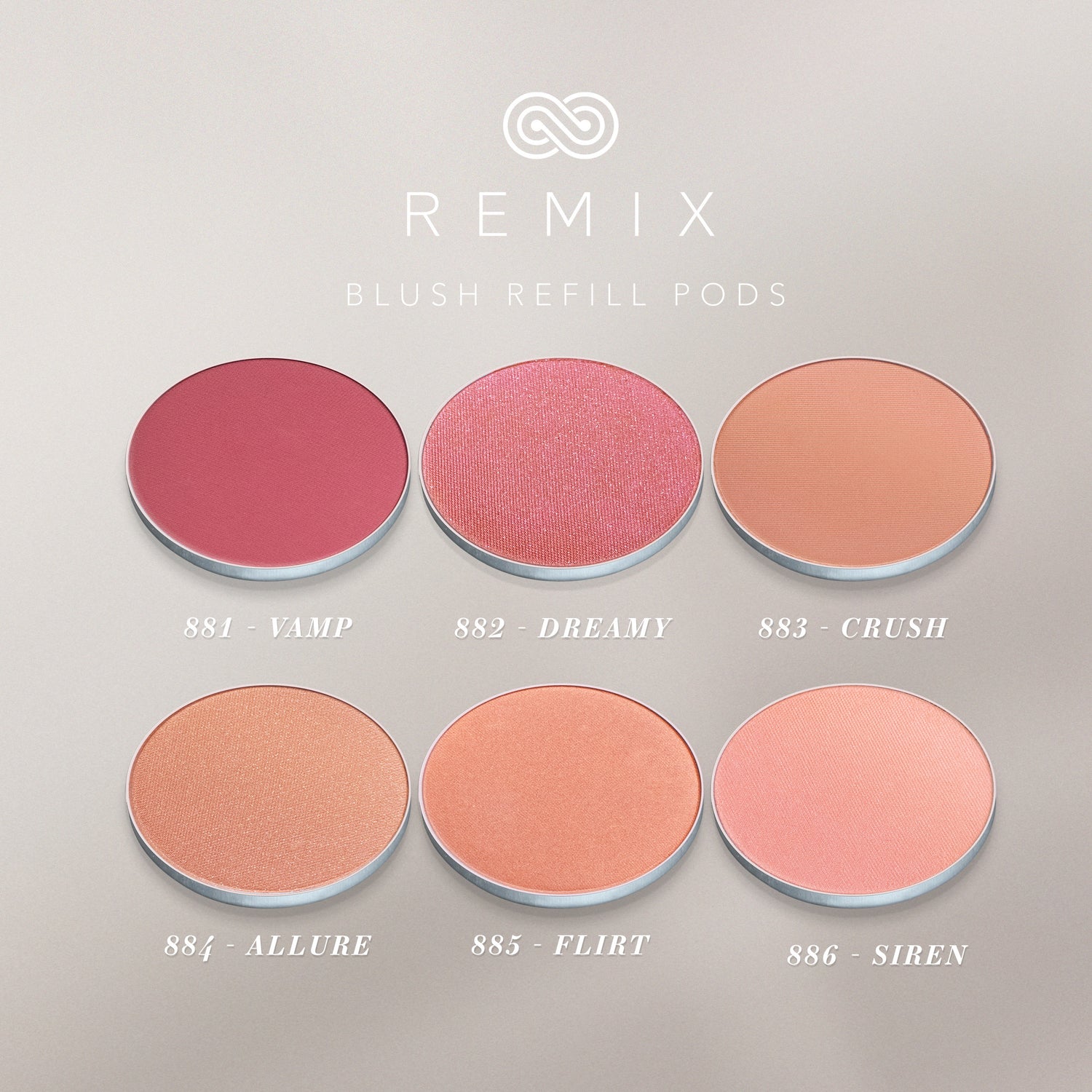 Remix Blush Powder Refill Pod - 886 SIREN